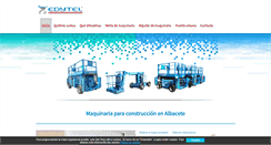 Desktop Screenshot of edytel.com